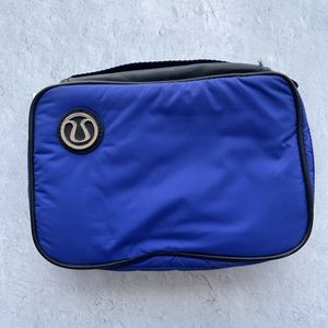 Lululemon Blue Shower Caddy / Toiletries Bag